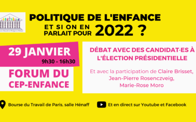 Enfance, l’état d’urgence – Mobilisation citoyenne